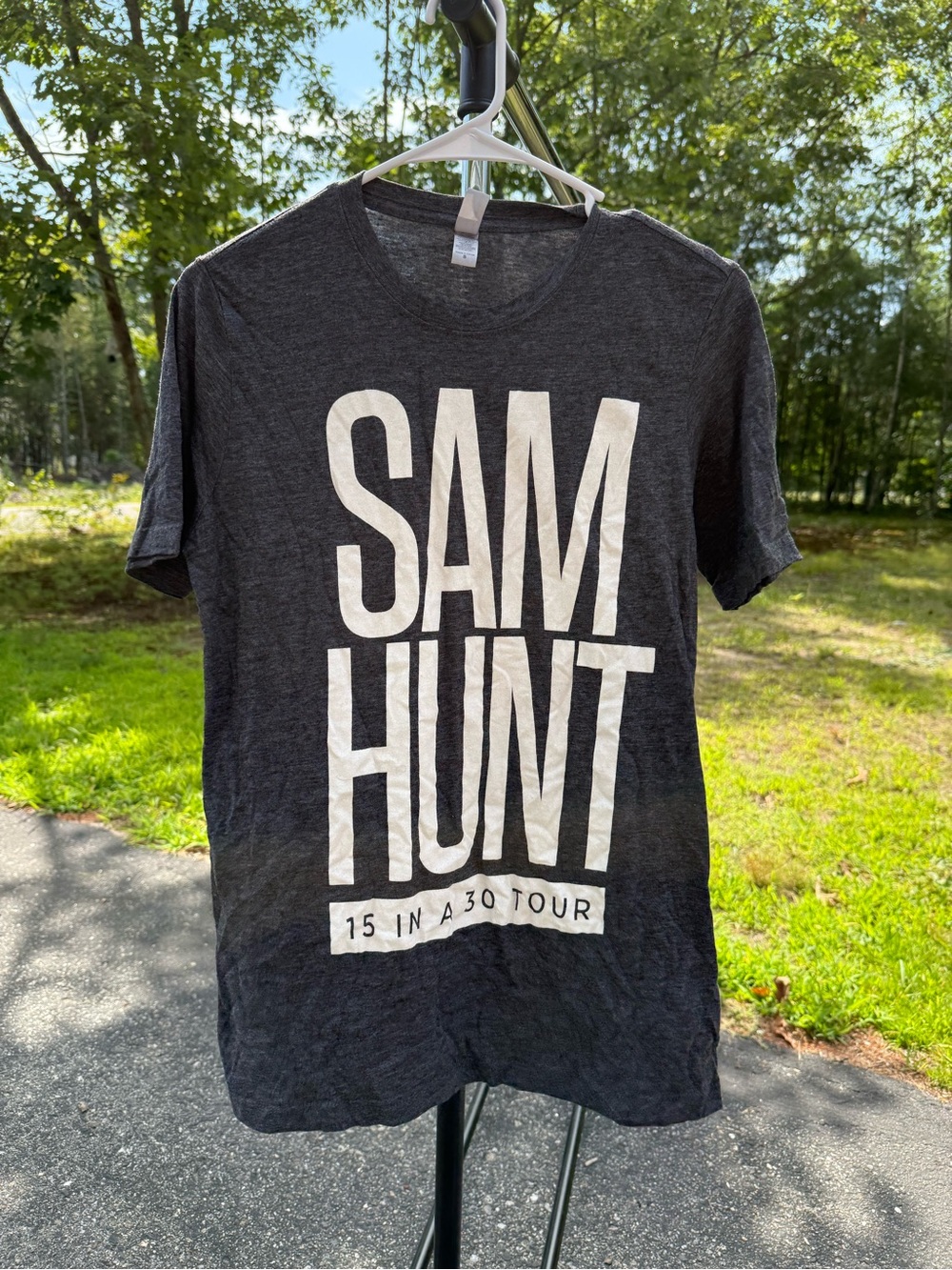 Next Level Apparel Black Sam Hunt Graphic Tee